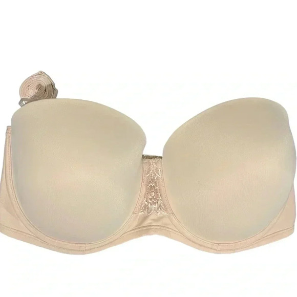 Vanity Fair Other - Vanity fair Beauty back full figure underwire bra 36DD convertible beige